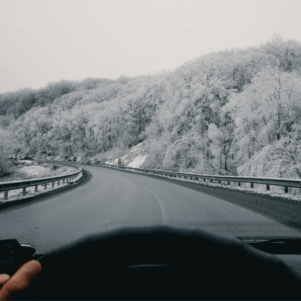 guida con temperature estreme