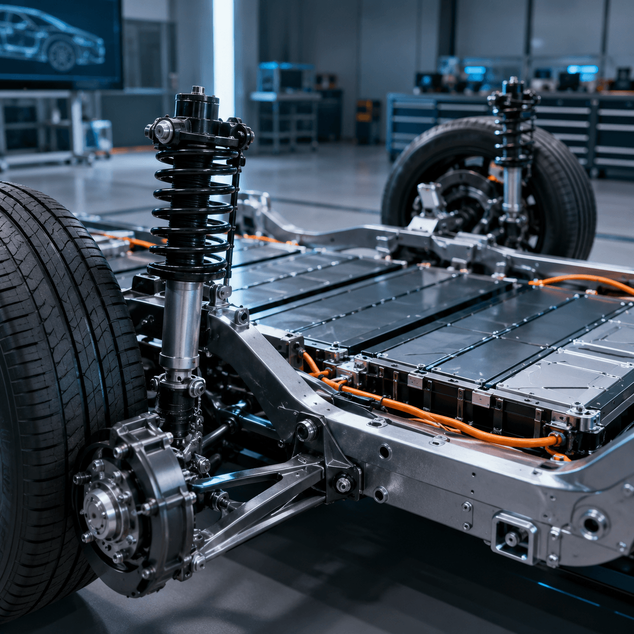 electric vehicle suspensions