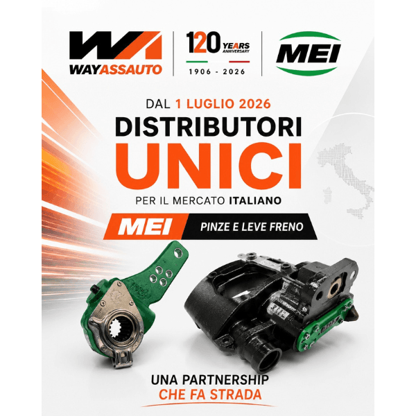 WayAssauto distributore MEI Italia per componenti Heavy Duty