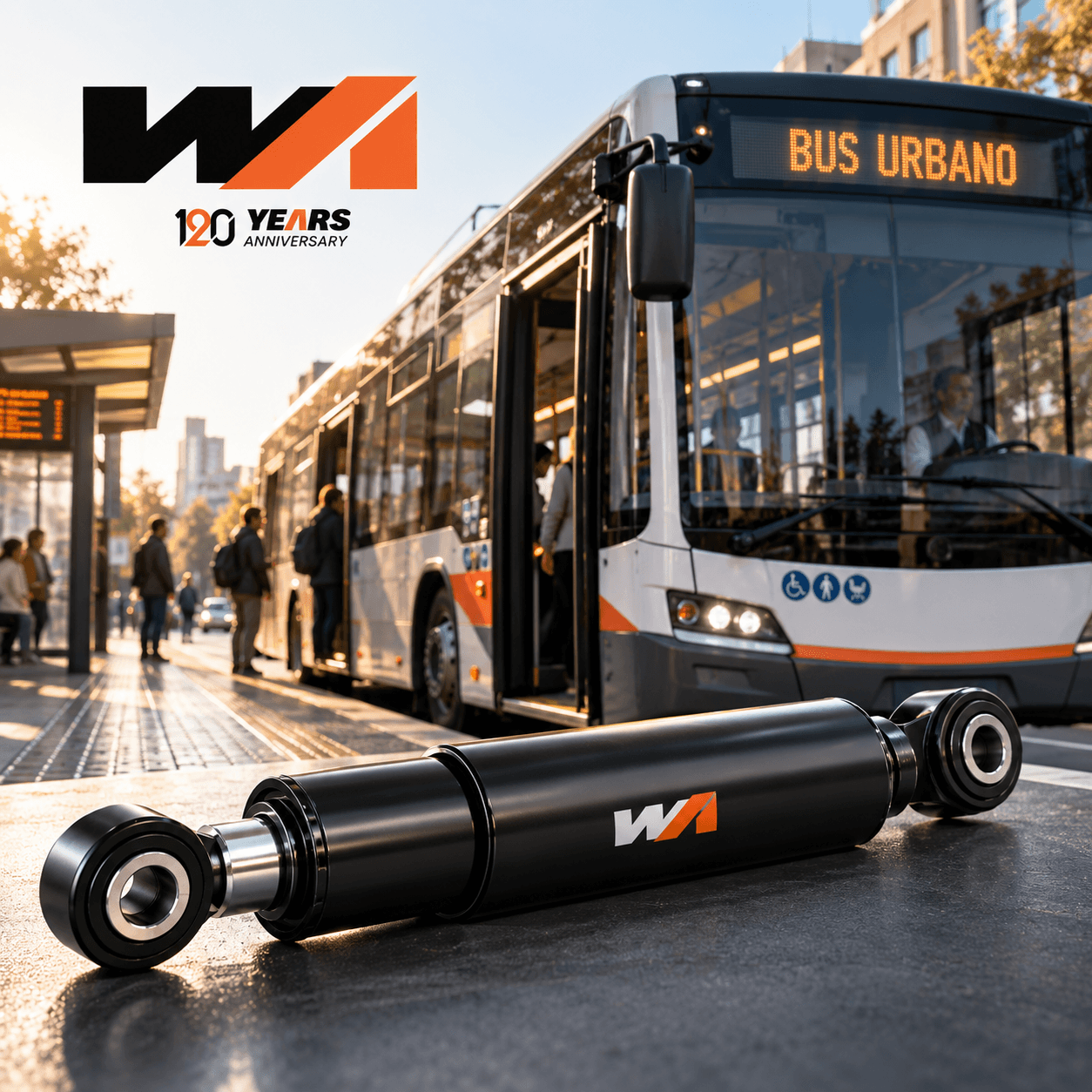 Ammortizzatori per autobus urbani